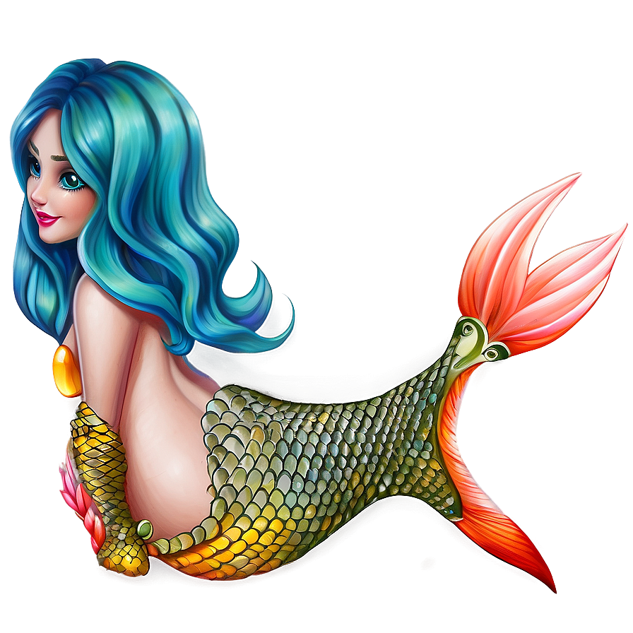 Mermaid Tattoo PNG   lwq35 PNG with transparent background