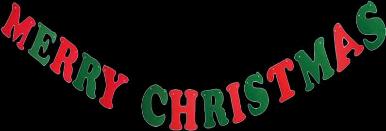 Merry Christmas Banner Decoration