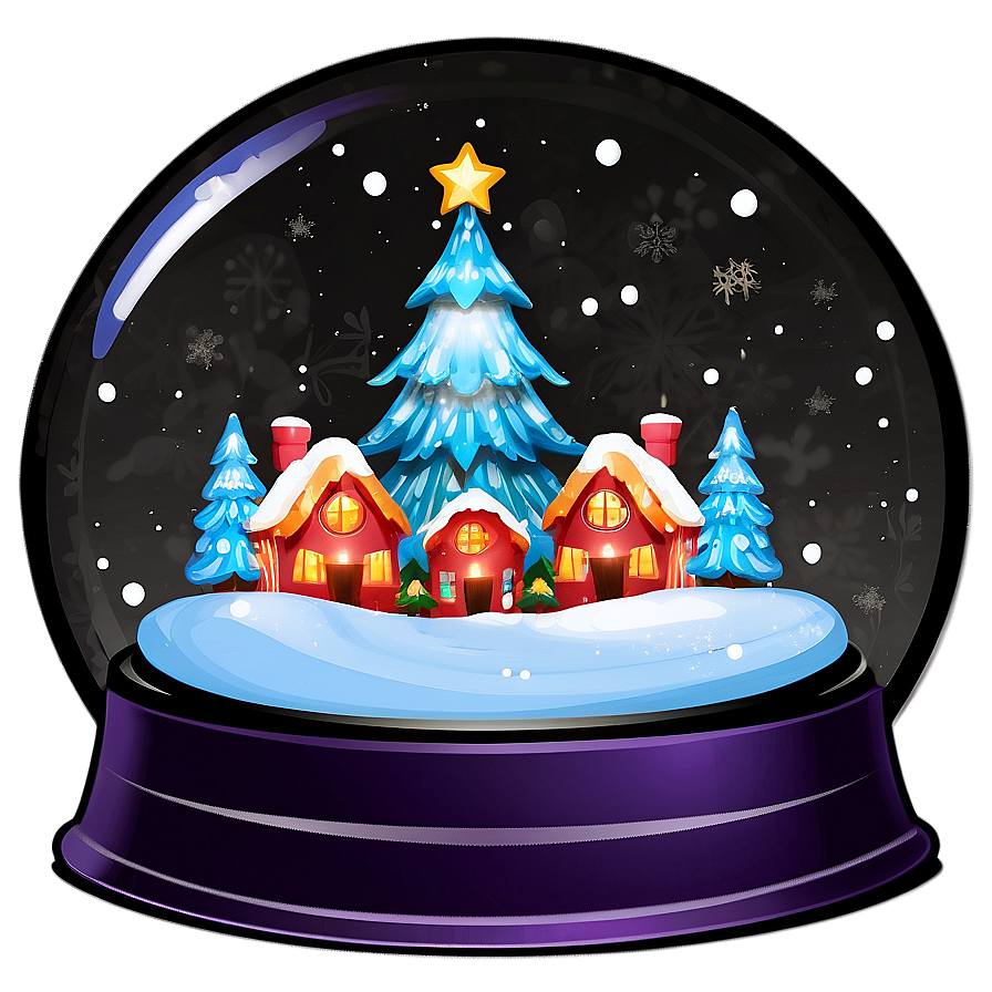 Merry Christmas Snowglobe Png Mqq