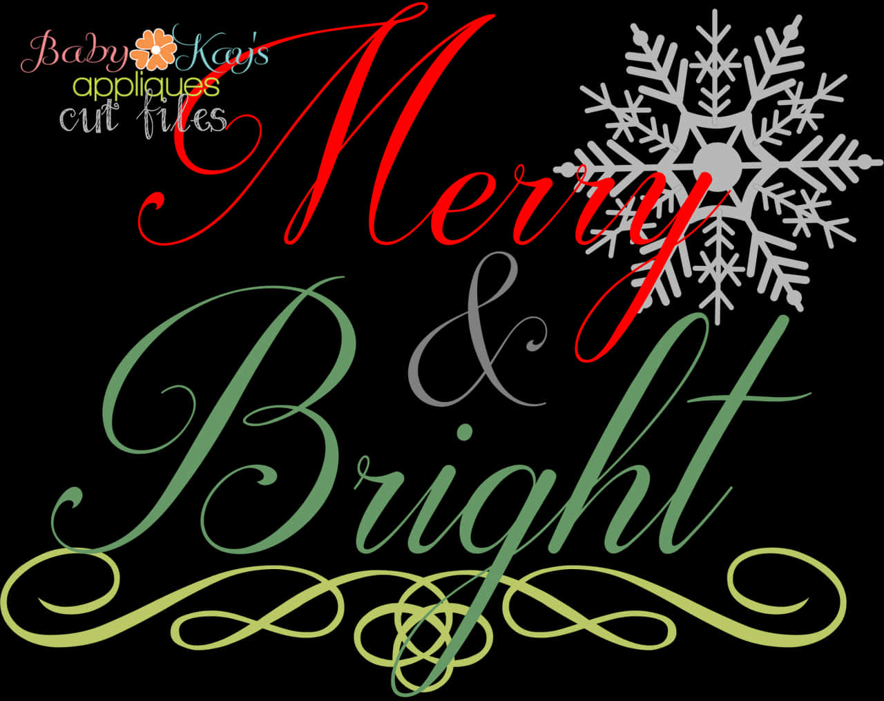 Merryand Bright Christmas Greeting