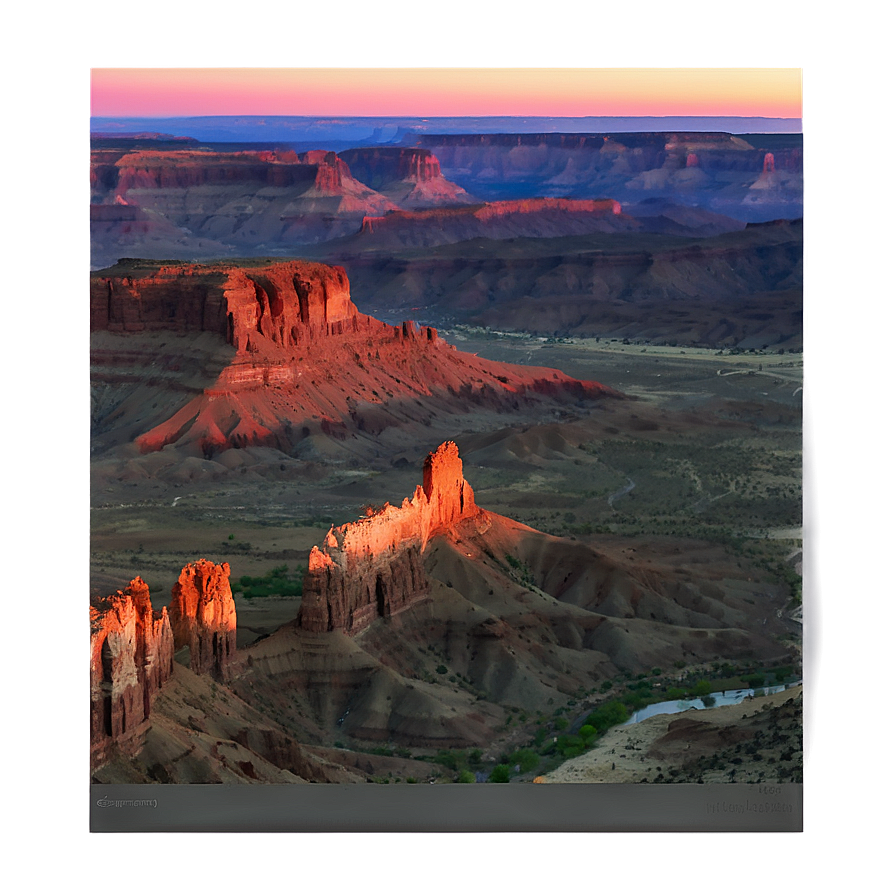 Mesa At Twilight Png Fui89