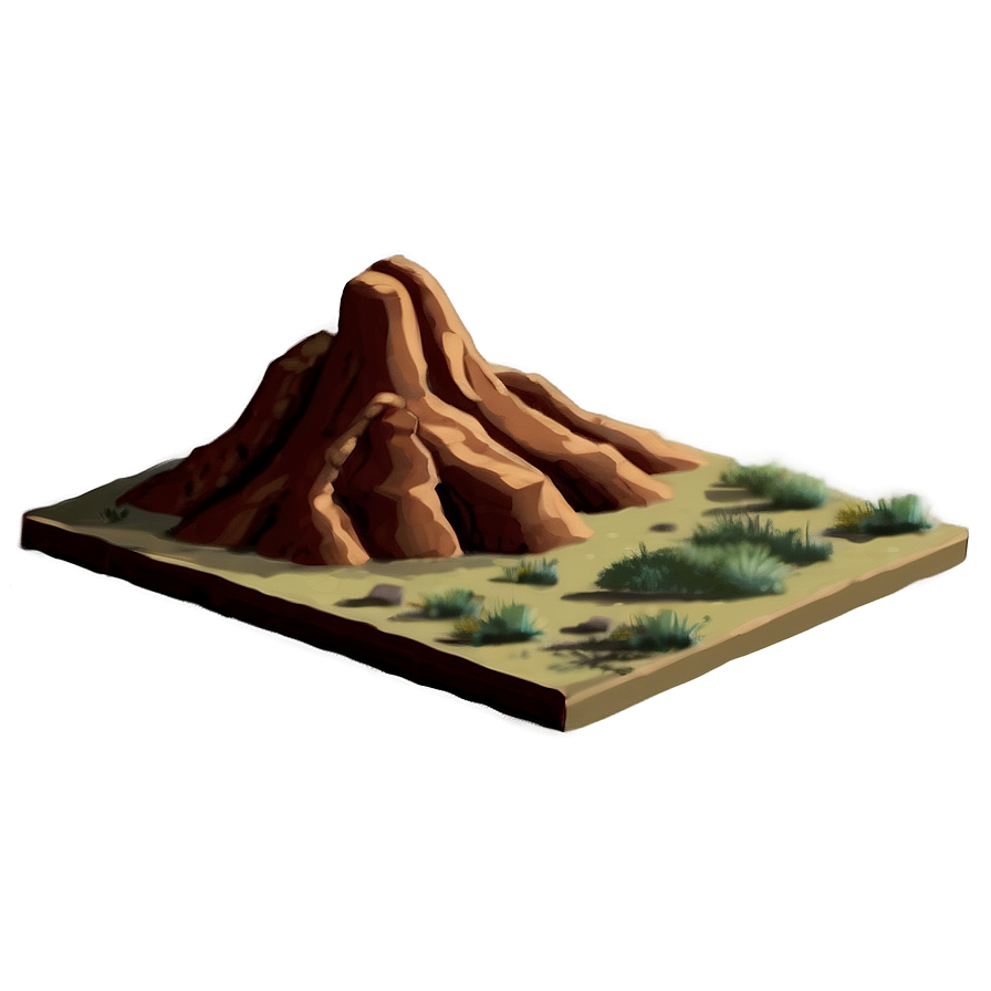 Mesa Landscape Png 9