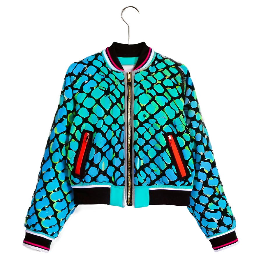 Mesh Bomber Jacket Sporty Png 57