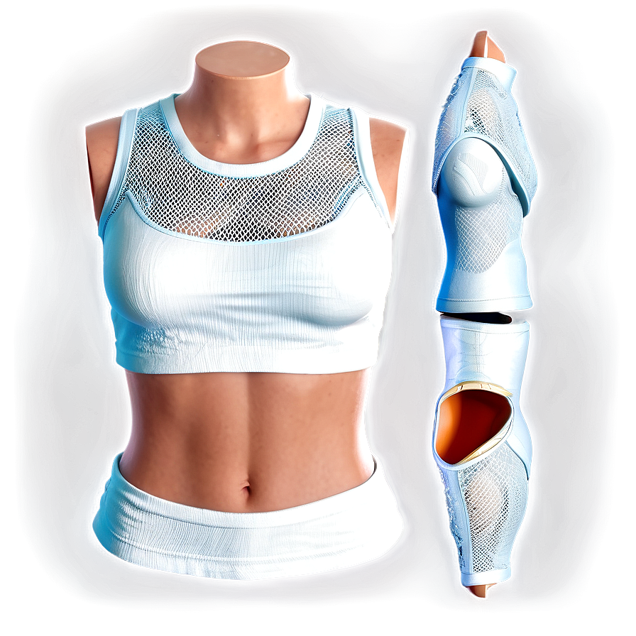 Mesh Crop Top Png Gsg