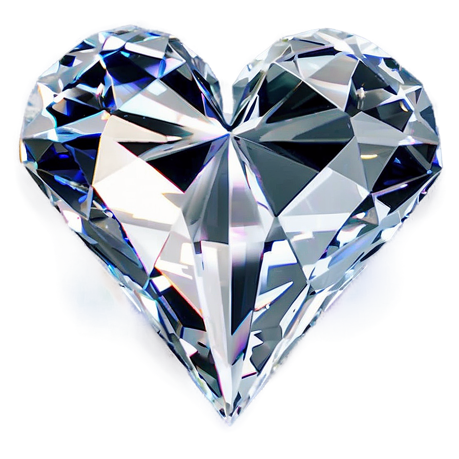 Mesmerizing Diamond Heart Essence Png 06262024