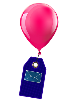 Message Balloon Tag Illustration PNG with transparent background