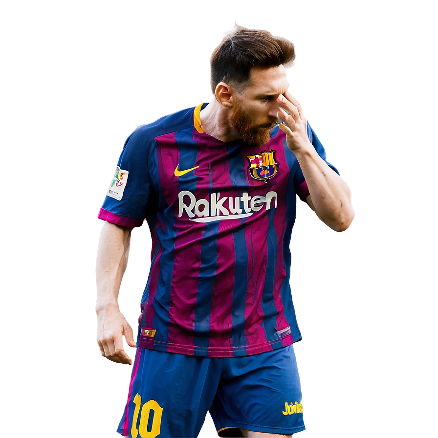 Messi Action Shot PNG qdt63 PNG with transparent background