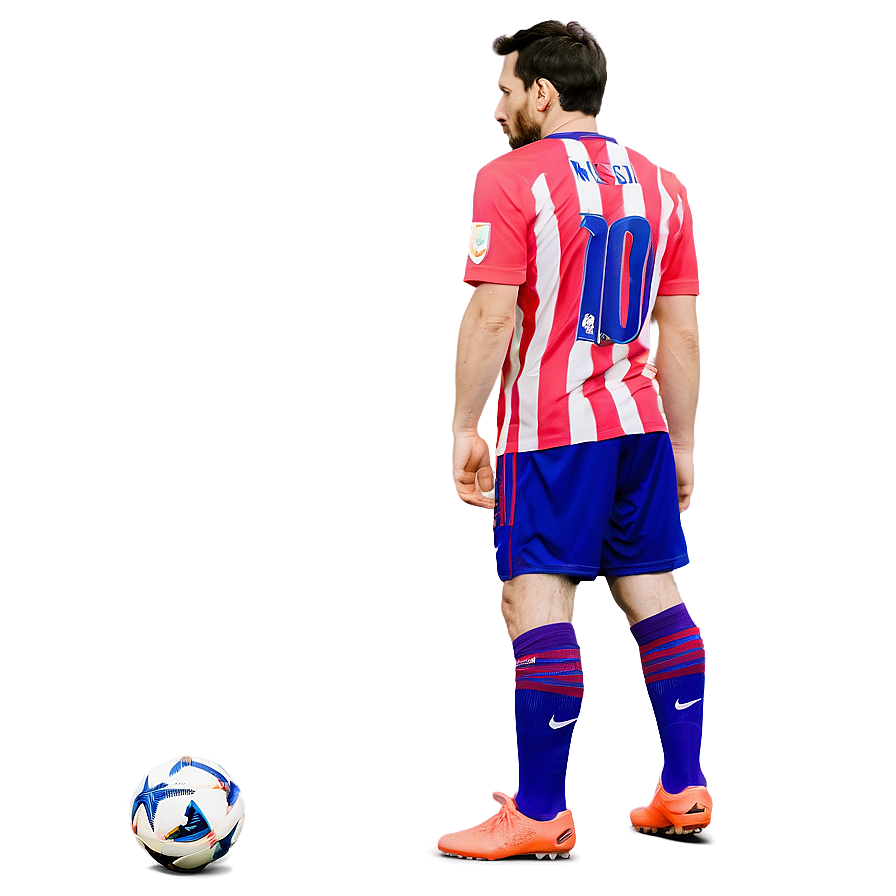 Messi Free Kick Pose Png 73