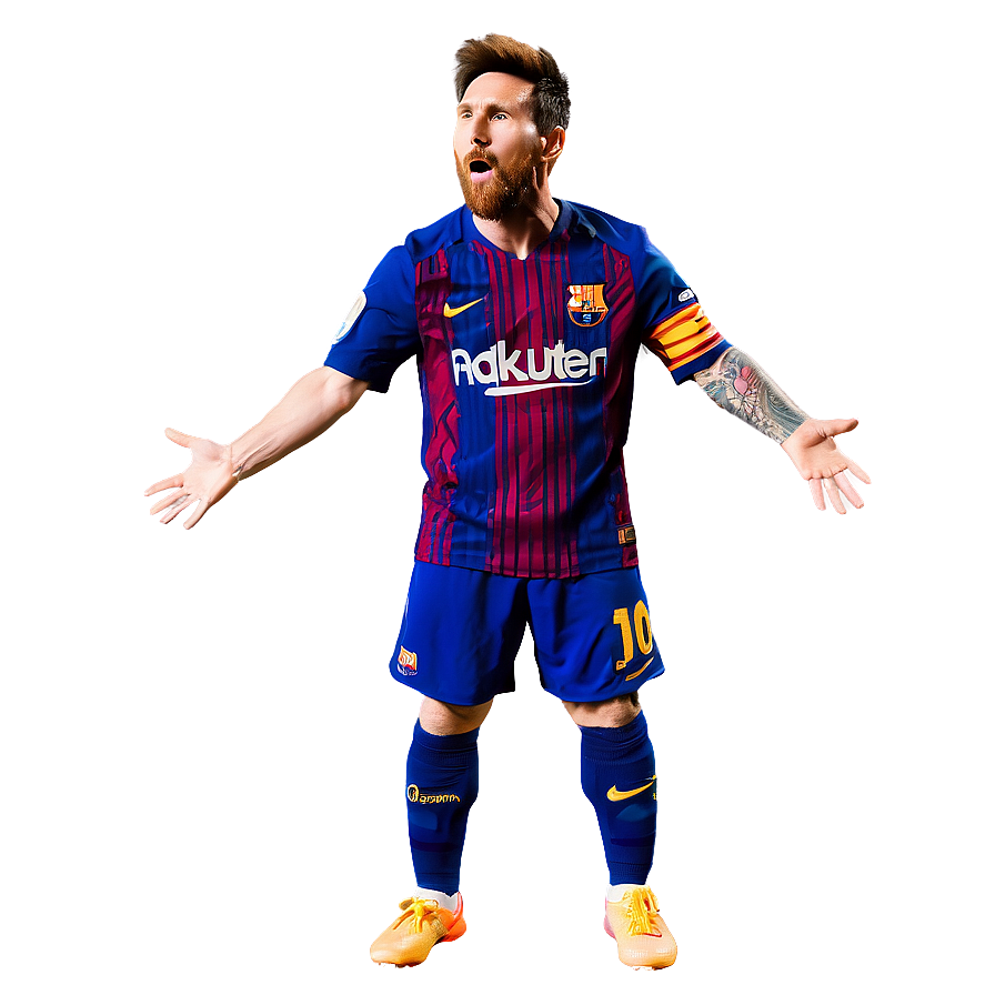 Messi Free Kick Pose Png 91