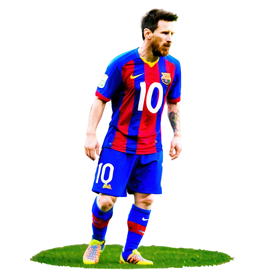 Messi Iconic Number 10 Png Mtm66