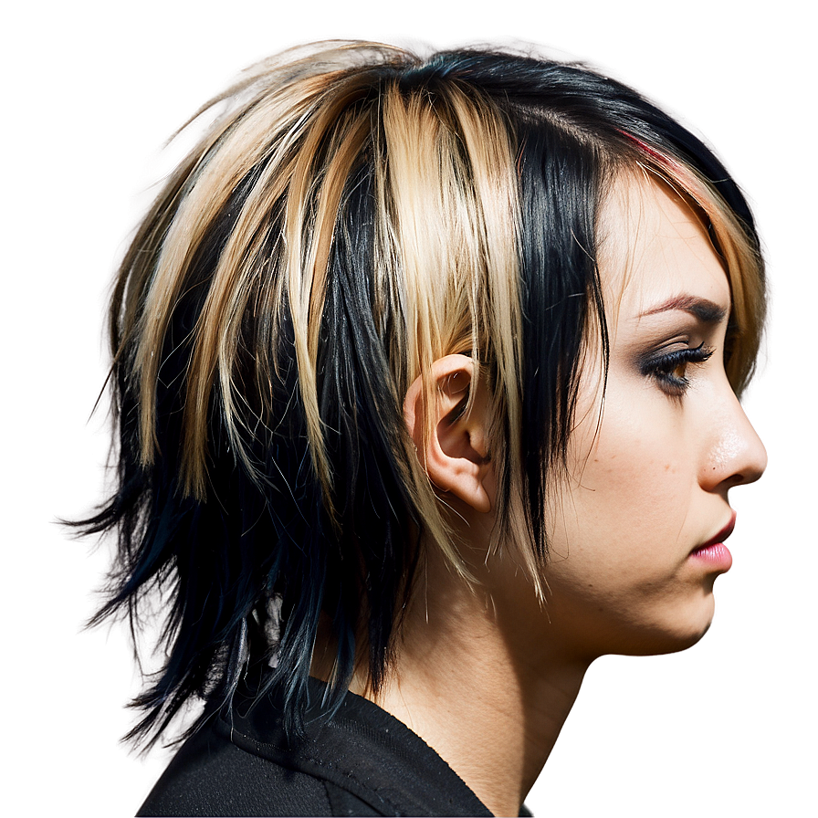 Messy Emo Hair Texture Png Wky84