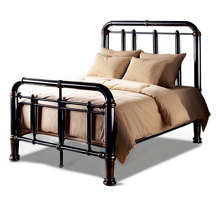 Metal Bed Frame Classic Png 23