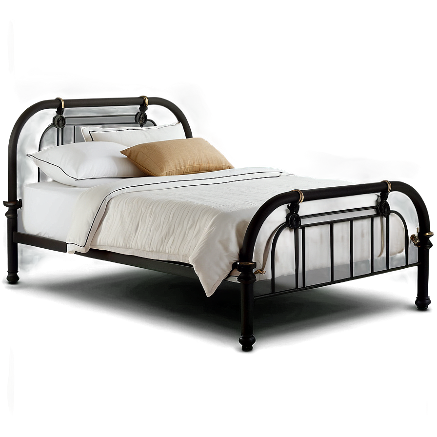 Metal Bed Frame Classic Png 26