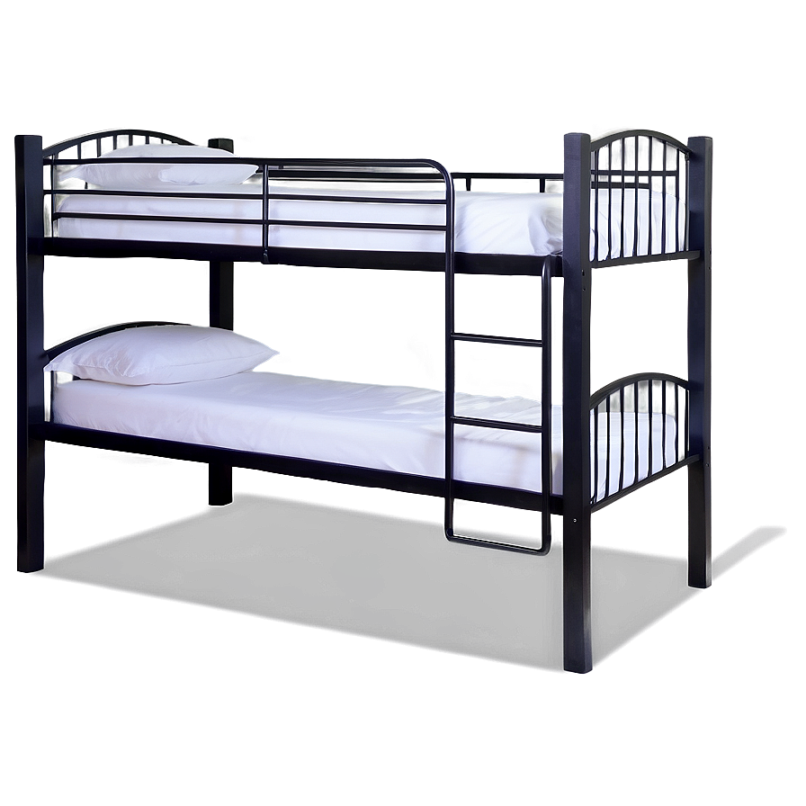 Metal Bunk Bed PNG wvr PNG image with a transparent background, free high-resolution download