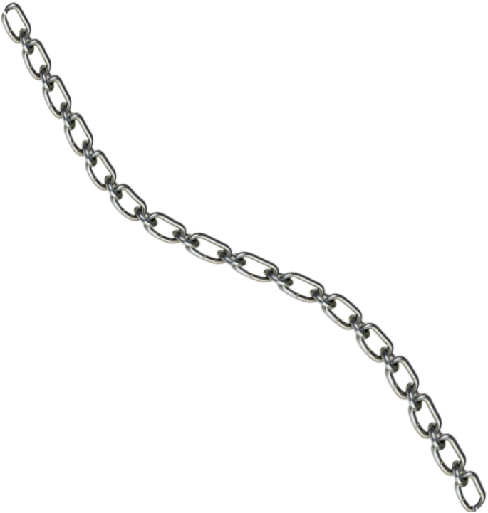 Metal Chain Link Segment