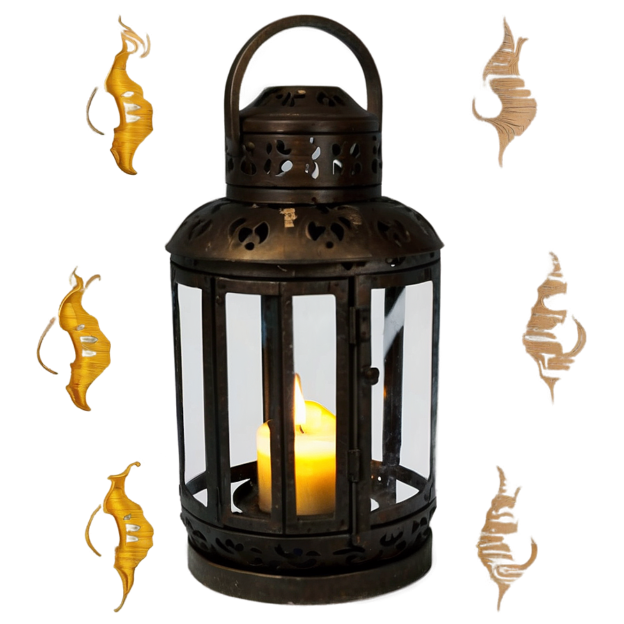 Metal Lantern Png 05242024