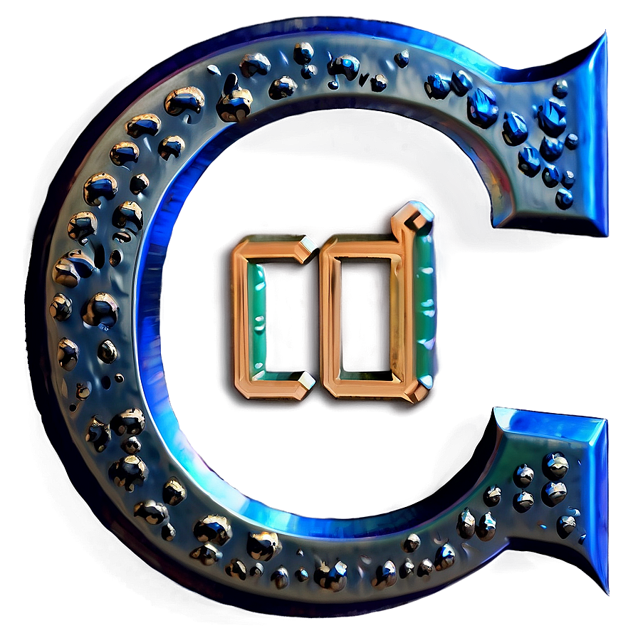 Metal Letter C Png Rup