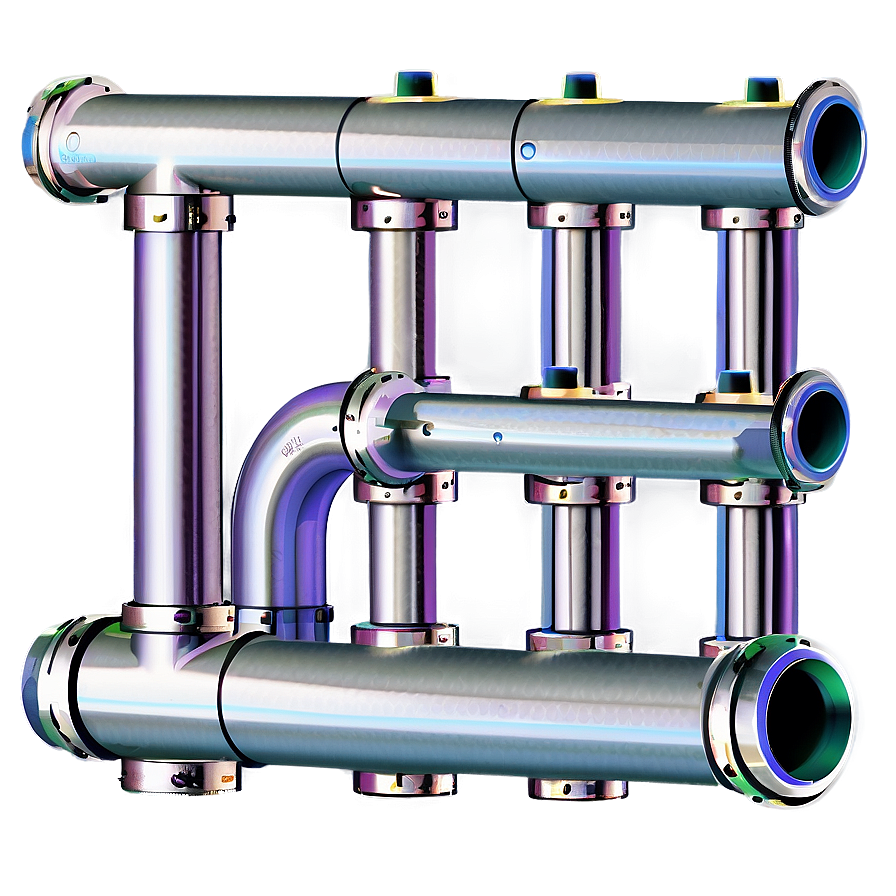 Metal Pipe Framework Png Vne84