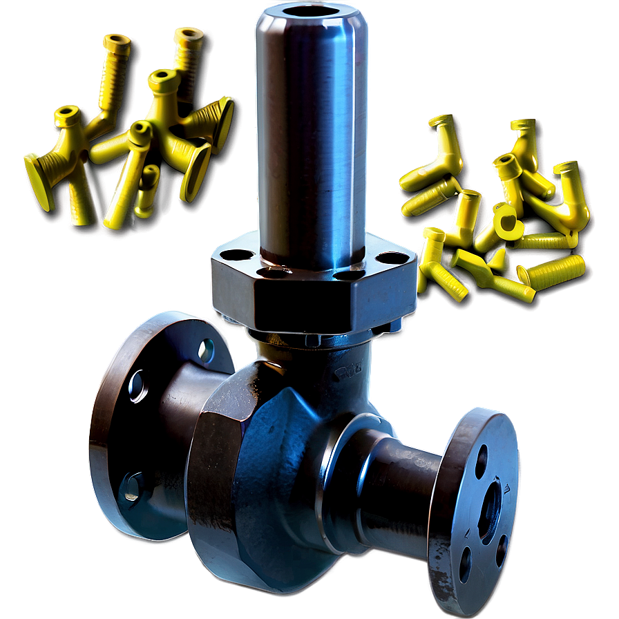 Metal Pipe Valve Png 05252024