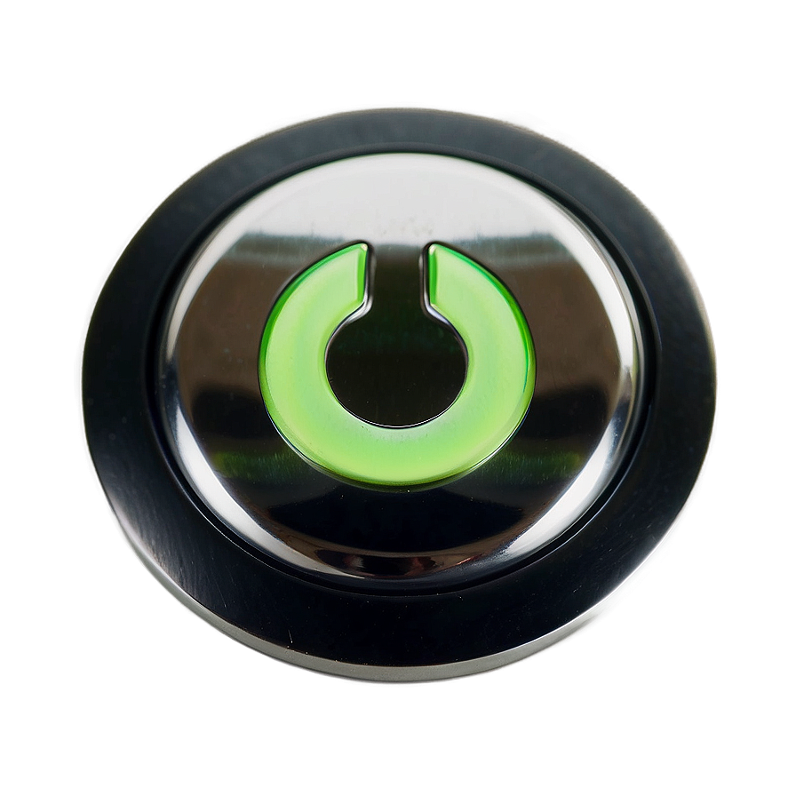 Metal Power Button Png 06212024