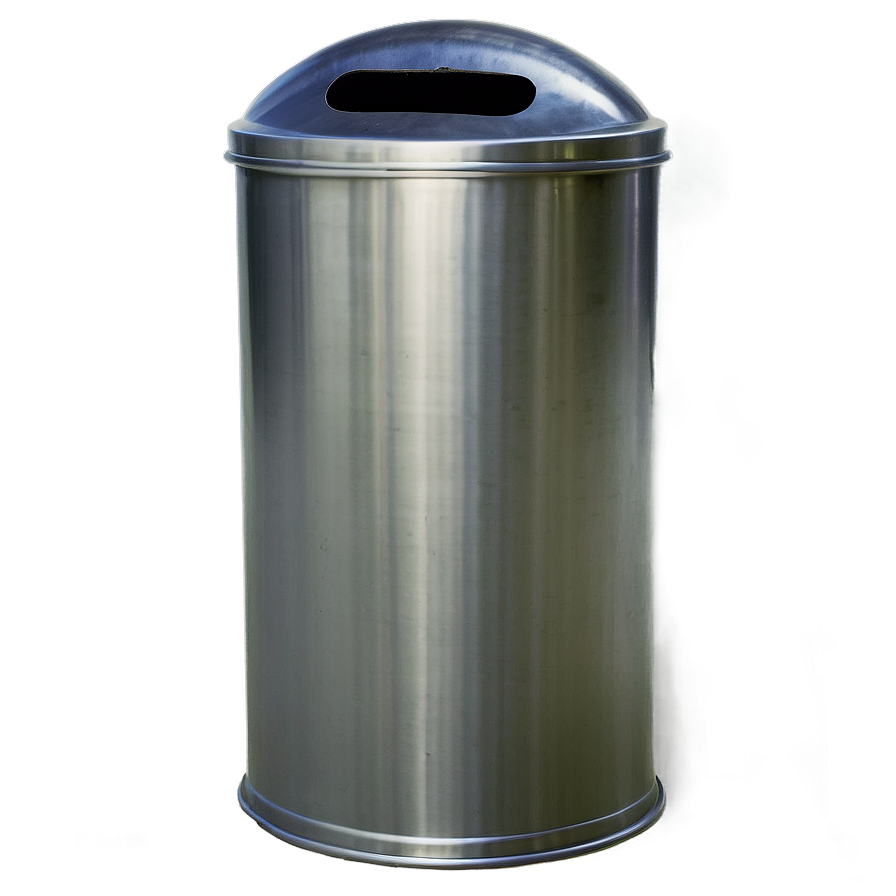 Metal Recycling Bin PNG 06212024 PNG image with a transparent background, free high-resolution download