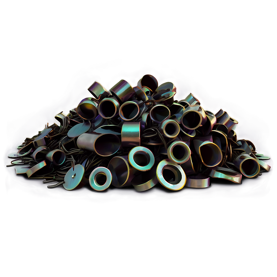 Metal Scrap Pile Png 33