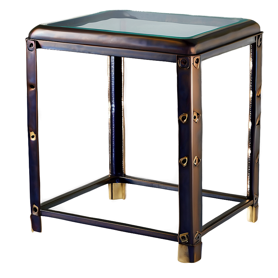 Metal Side Table Png 78