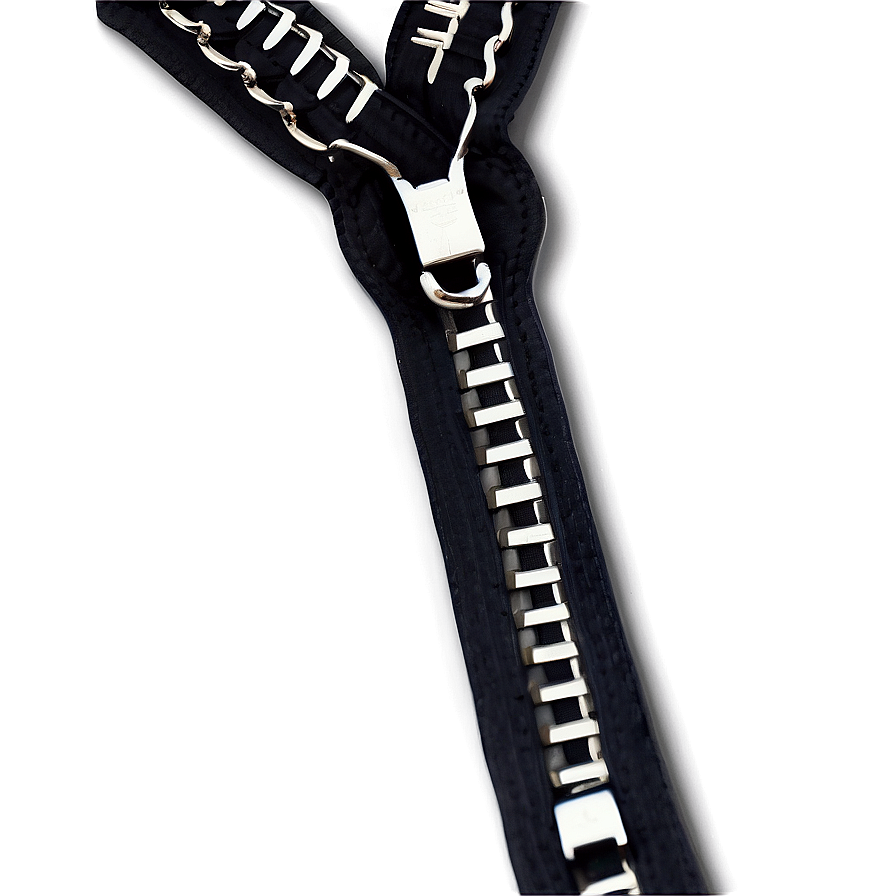 Metal Zipper Graphic PNG 05252024 896x896 PNG image with a transparent background, free high-resolution download