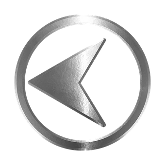 Metallic Cursor Icon