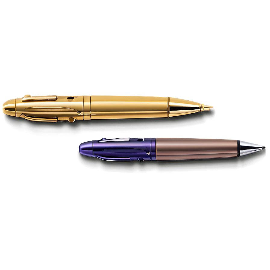 Metallic Flair Pen Png Iwp14