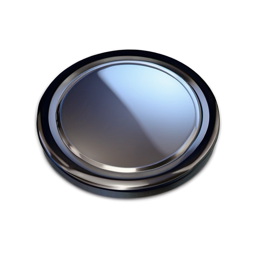 Metallic Home Button Png 06132024