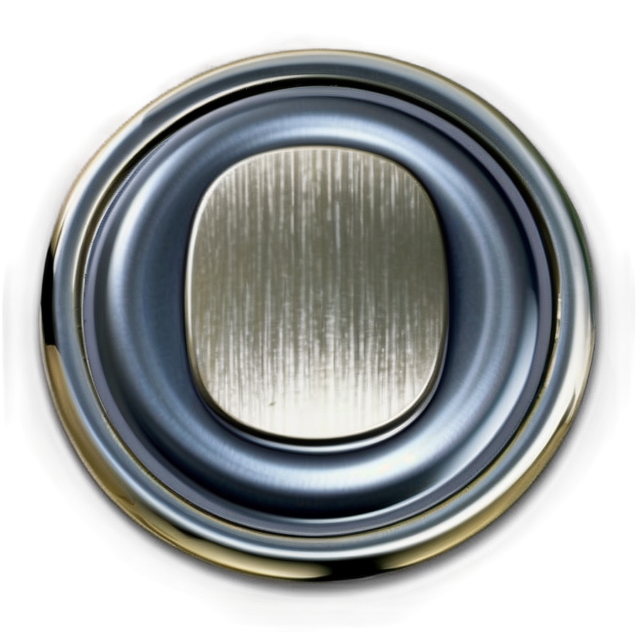 Metallic Home Button Png 75