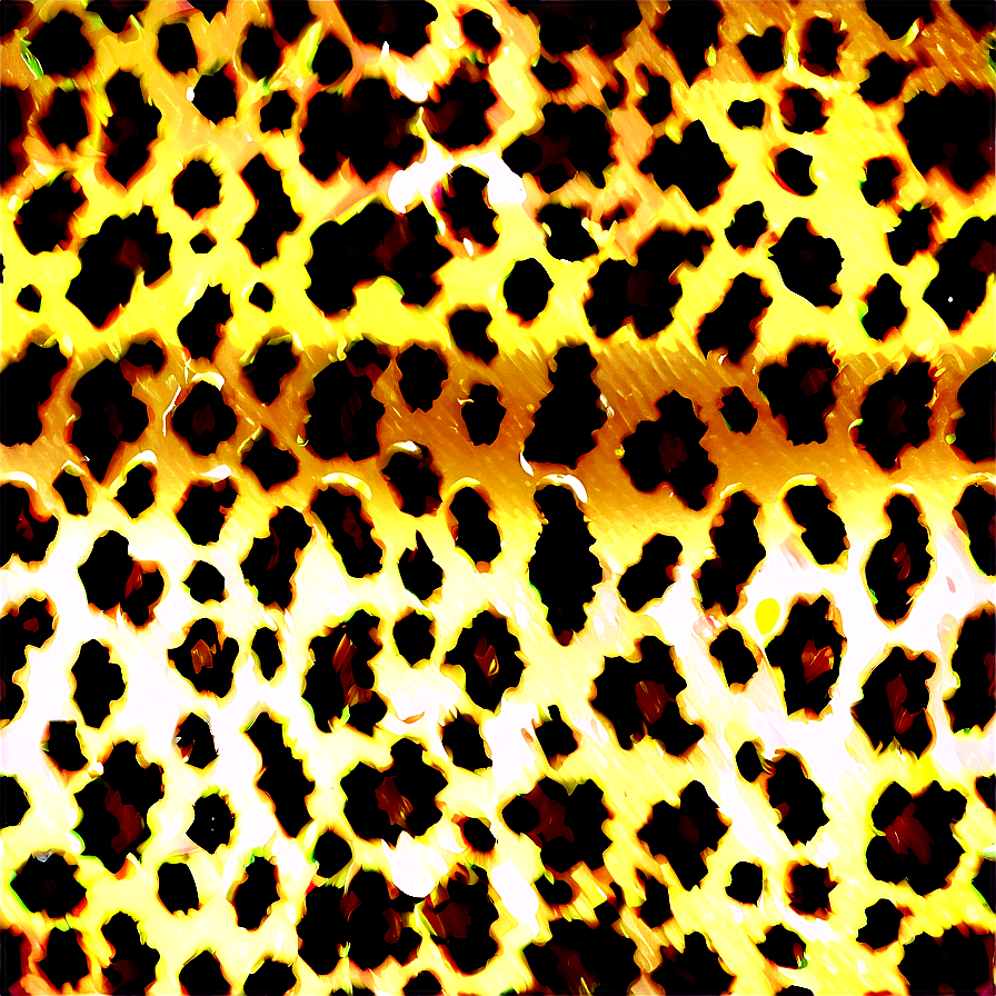 Metallic Leopard Pattern Png Gfd