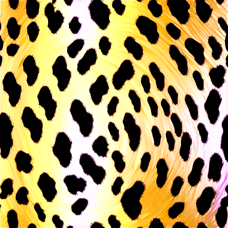 Metallic Leopard Print Png Fiy