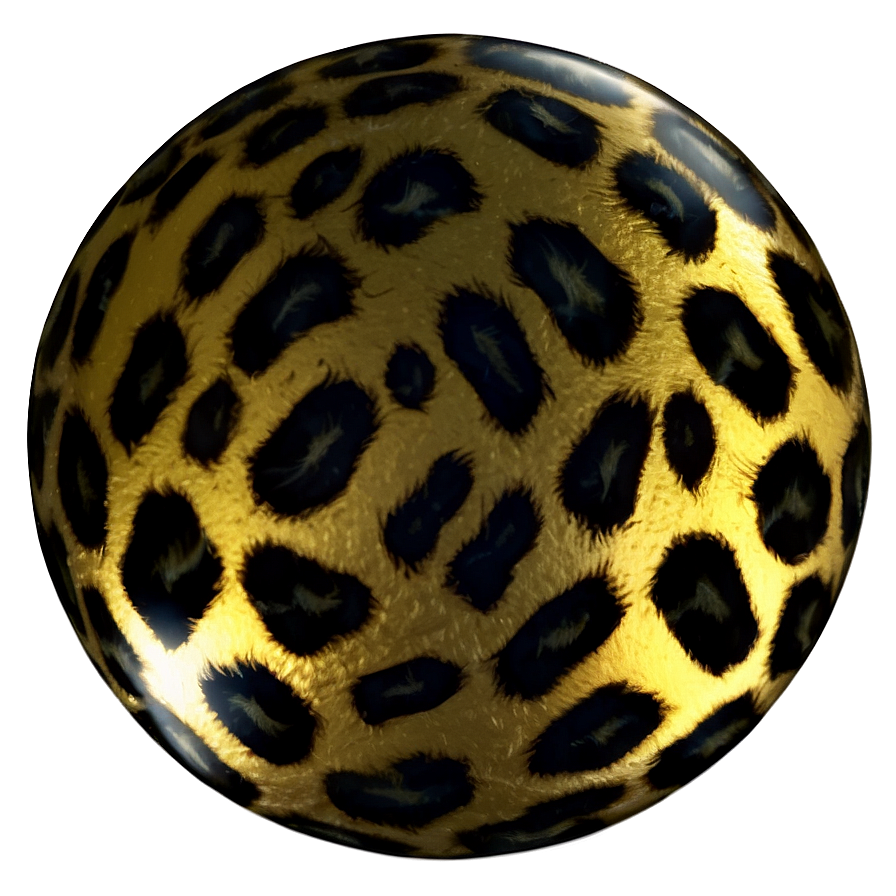 Metallic Leopard Print Png Yyi