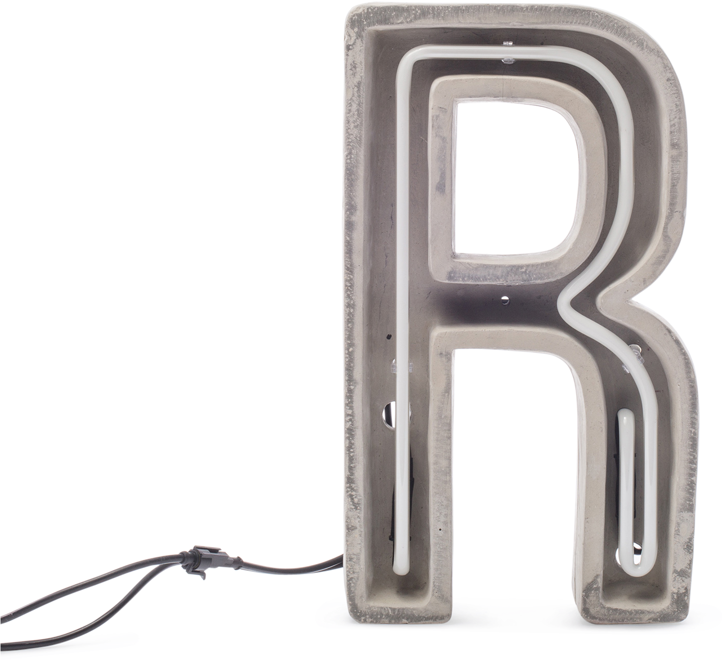 Alphacrete, Concrete Neon Light R-0 - R Neon Light Png, Transparent Png PNG with transparent background
