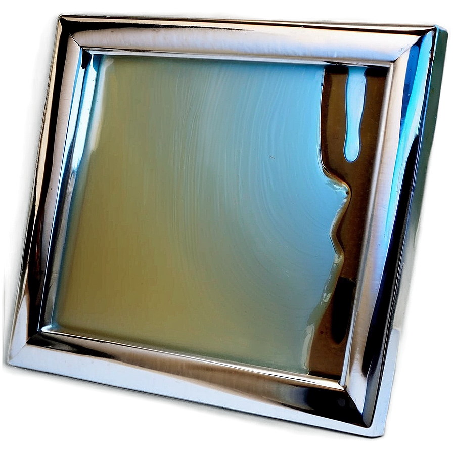 Metallic Photo Frame Png 05252024