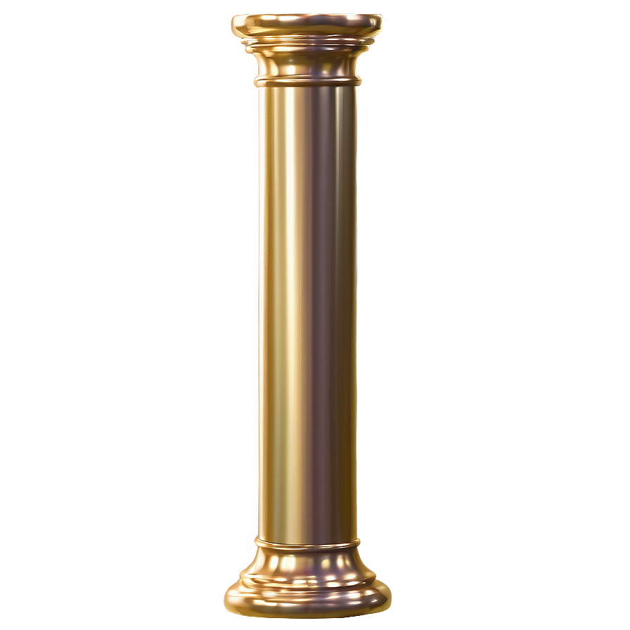 Metallic Pillar Png 05242024