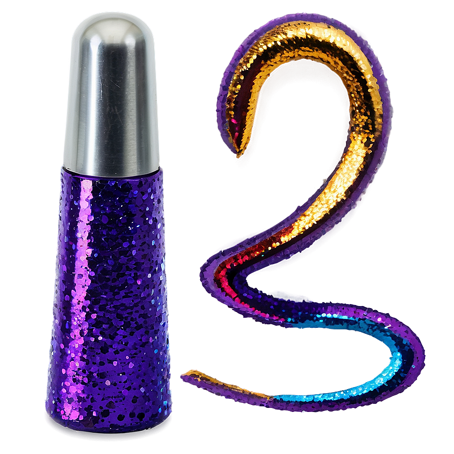 Metallic Purple Glitter Png 85