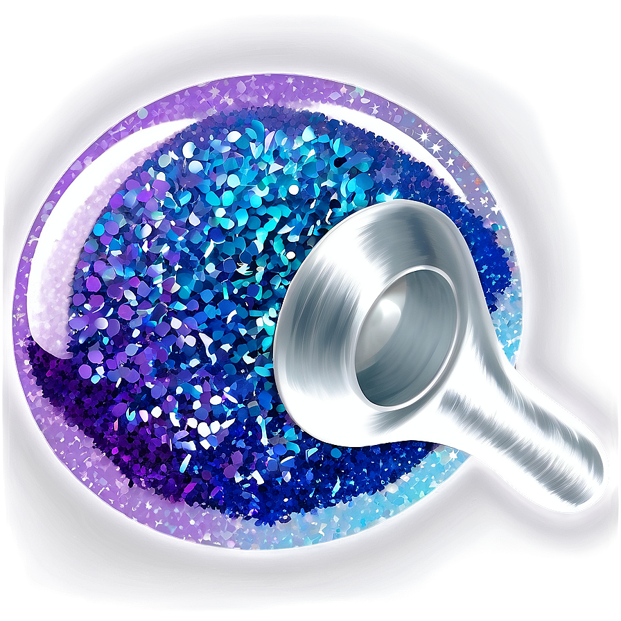 Metallic Purple Glitter Png Tlf31