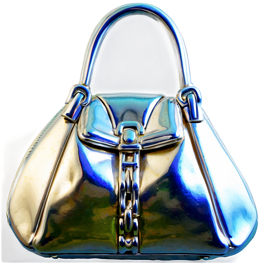 Metallic Purse Png 05242024