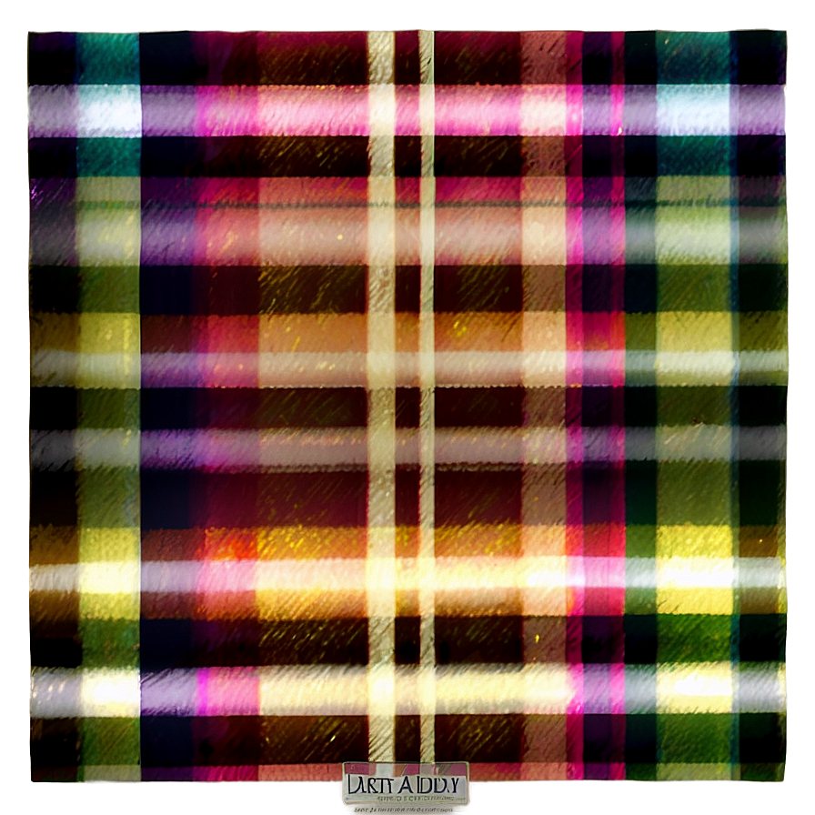 Metallic Shimmer Plaid PNG elb22 PNG with transparent background