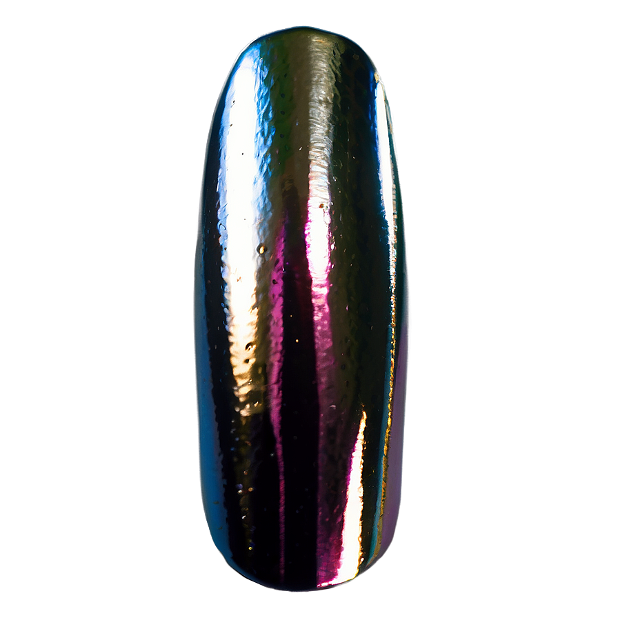 Metallic Single Acrylic Nail Png 06272024