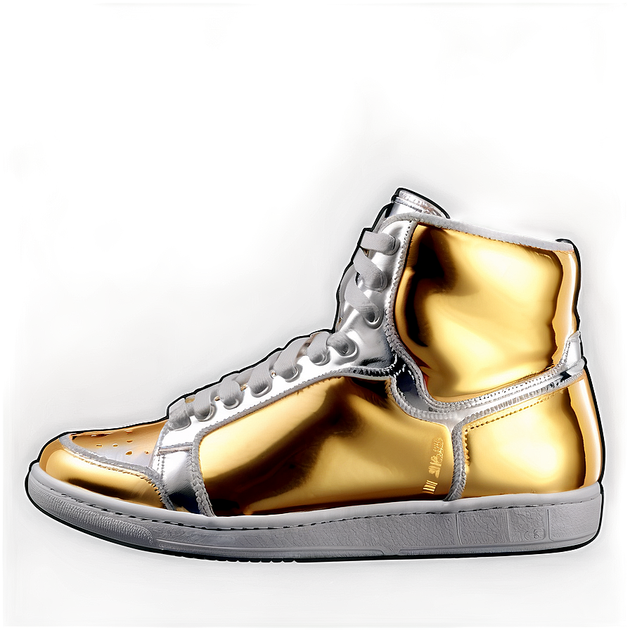 Metallic Sneakers Png 40