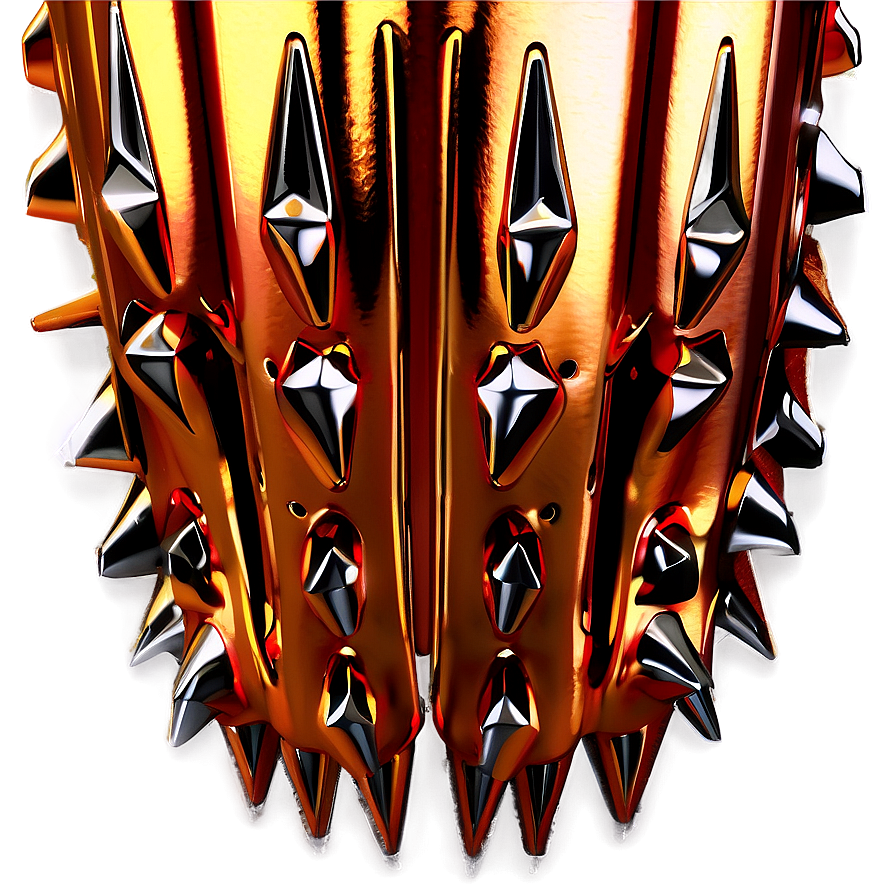 Metallic Spikes Detail Png 06122024