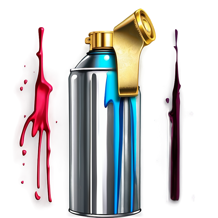 Metallic Spray Paint Png 05252024