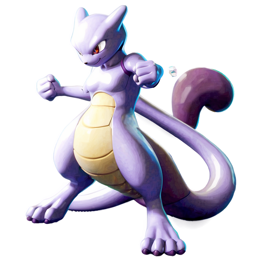 Mewtwo Strike Pose Png Yca81