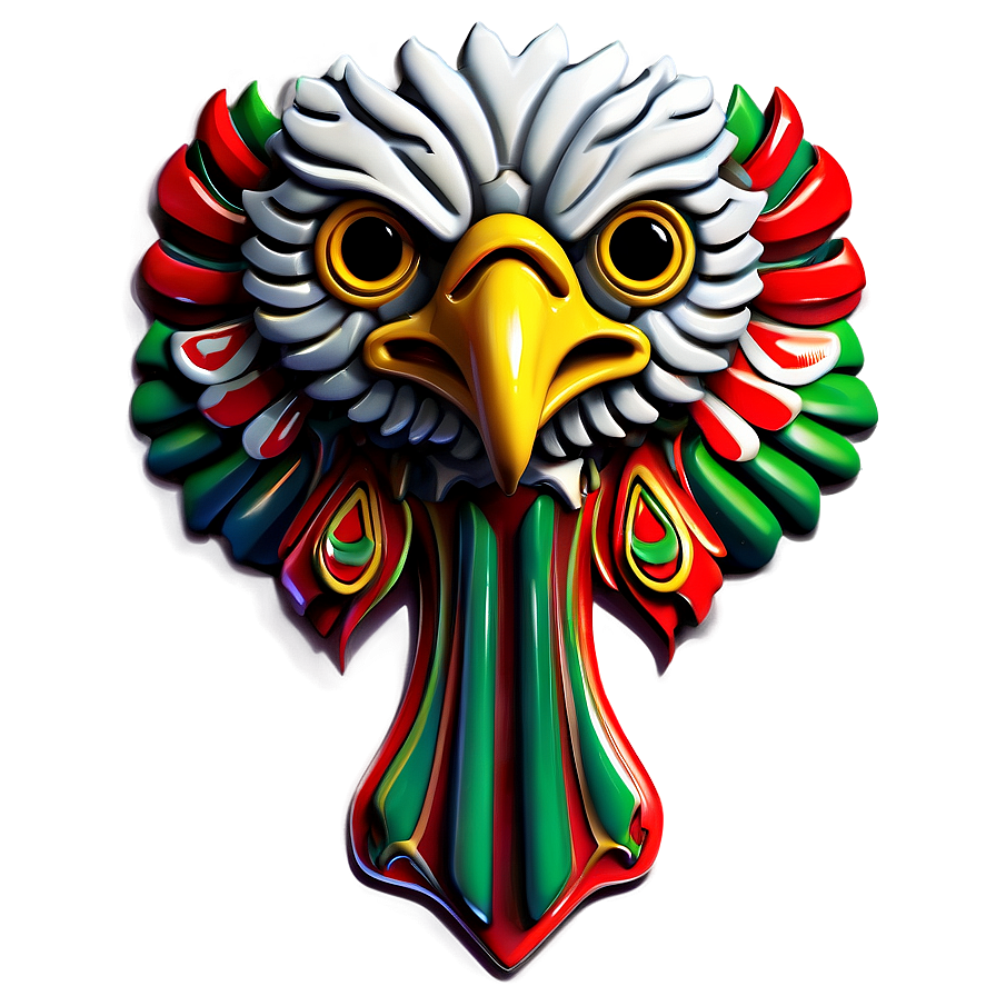 Mexican Eagle 3d Png 33