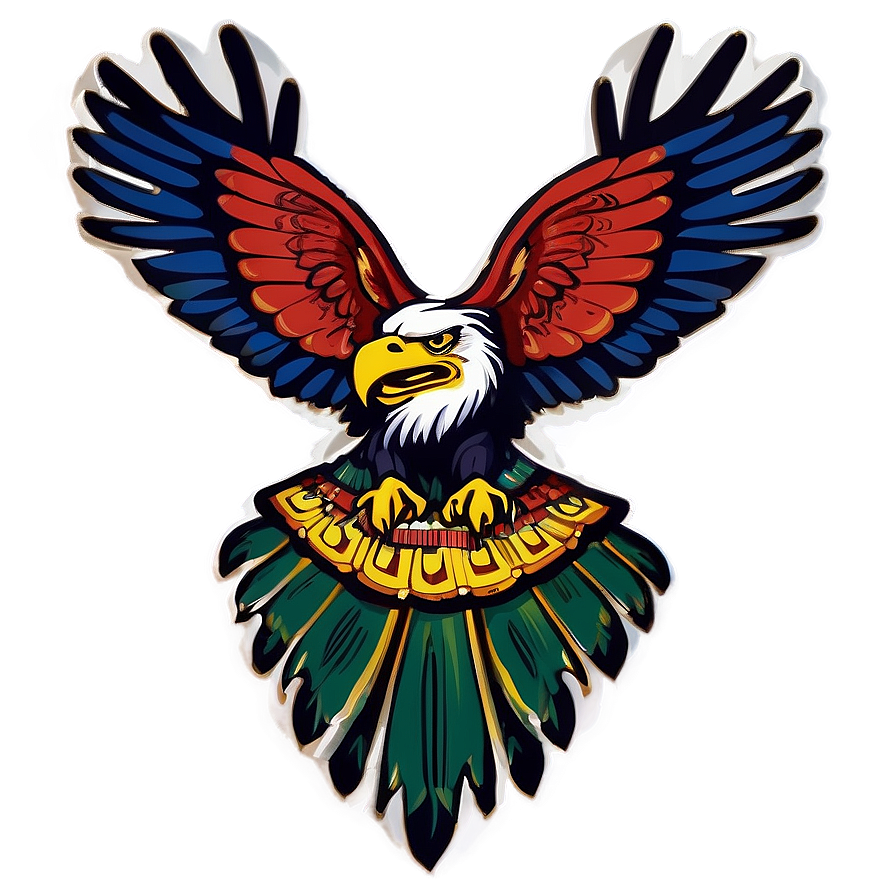 Mexican Eagle Ancestral Art Png Ymw47