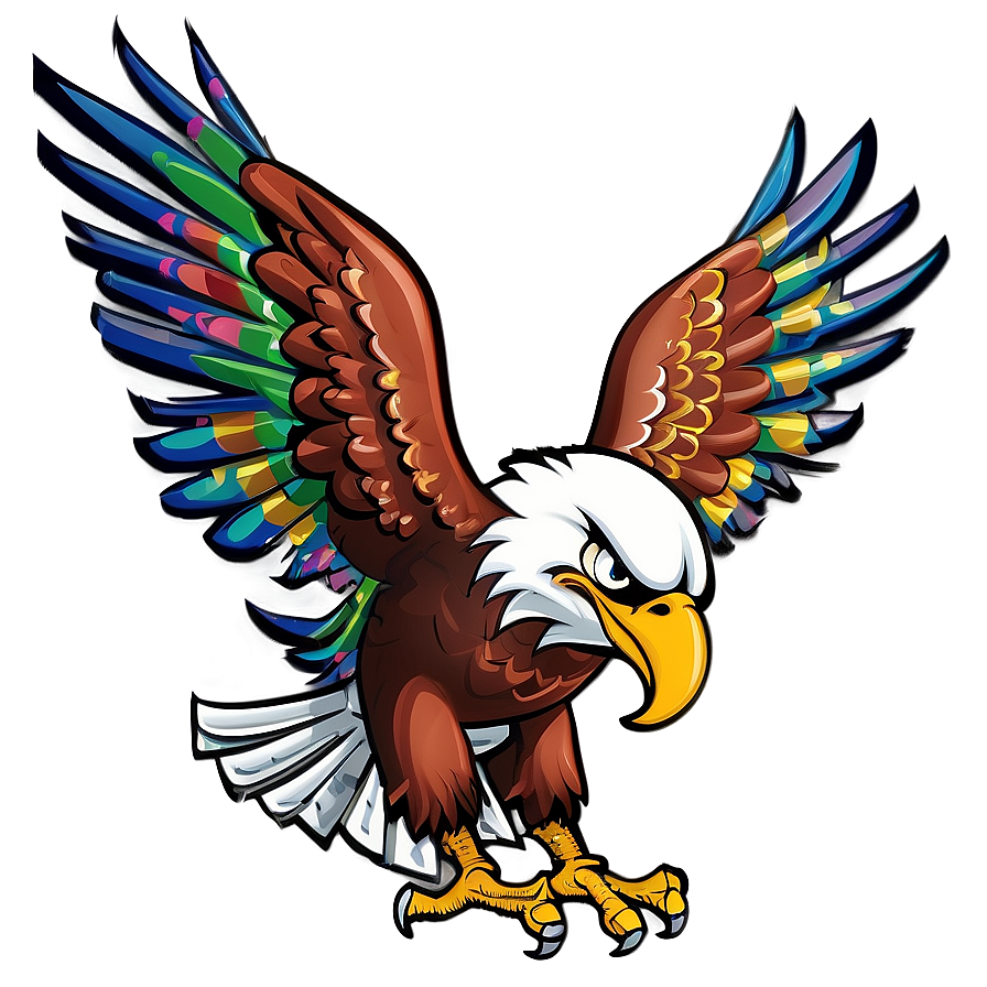 Mexican Eagle Cartoon Png Eqk8